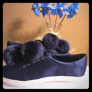 J/Slides Satin Sneakers, Women’s, Size 8